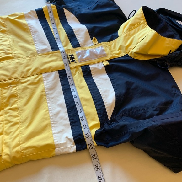 Vintage Helly Hansen nautical jacket navy white yellow size XS - Picture 10 of 16
